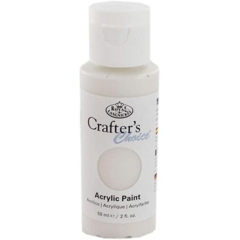 Farba akrylowa R&L Crafter's Choice 59ml, Biała/Pearl White
